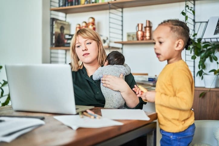 It's not your imagination — working from home is harder on moms, say researchers