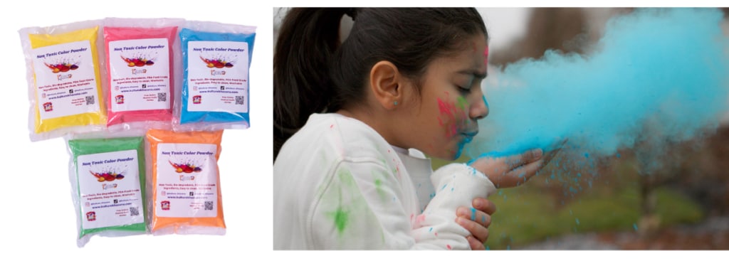 Holi for kids activities