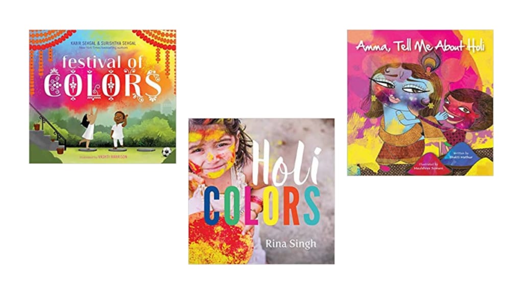 Holi Festival of Colors for kids books
