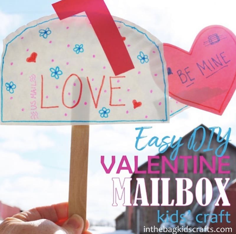 Easy Valentine's Day Mess Free Painting For Kids - Active Littles