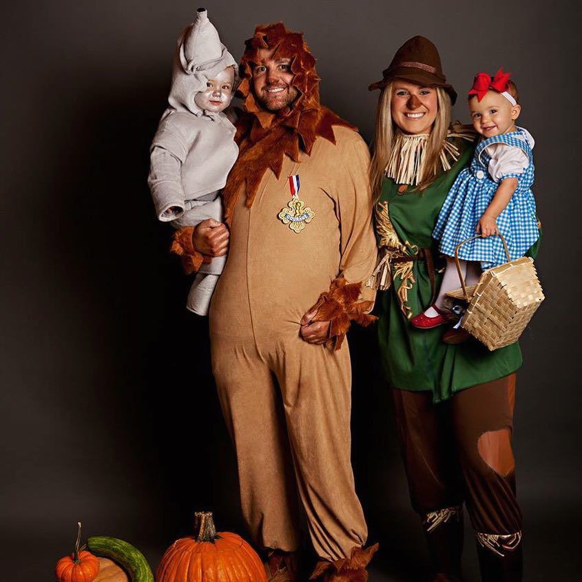 Family of 4 The Wizard of Oz Halloween Costume