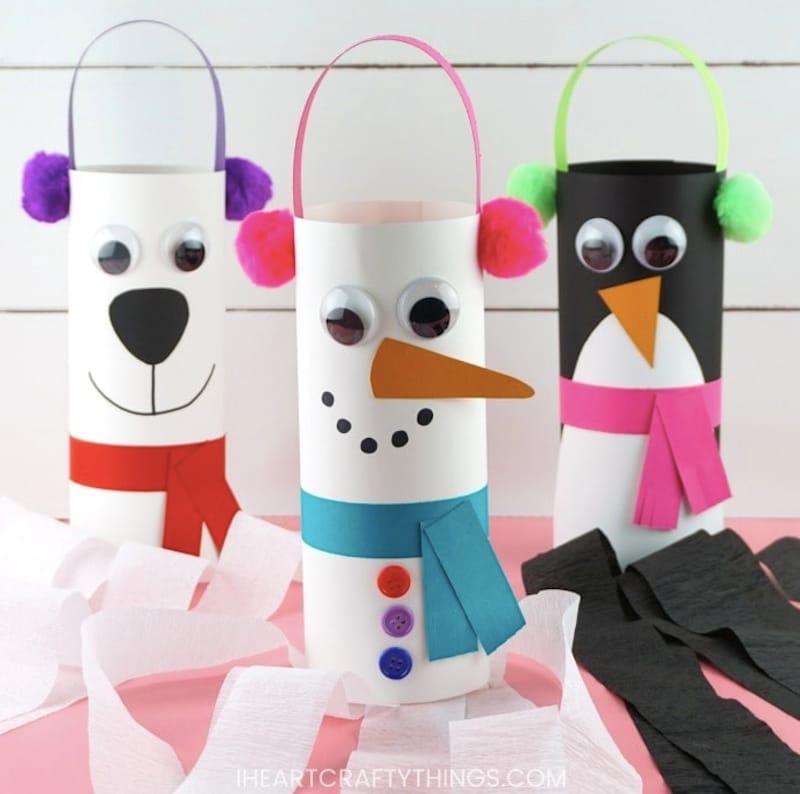 25 Easy Winter Crafts for Preschoolers - The Primary Parade