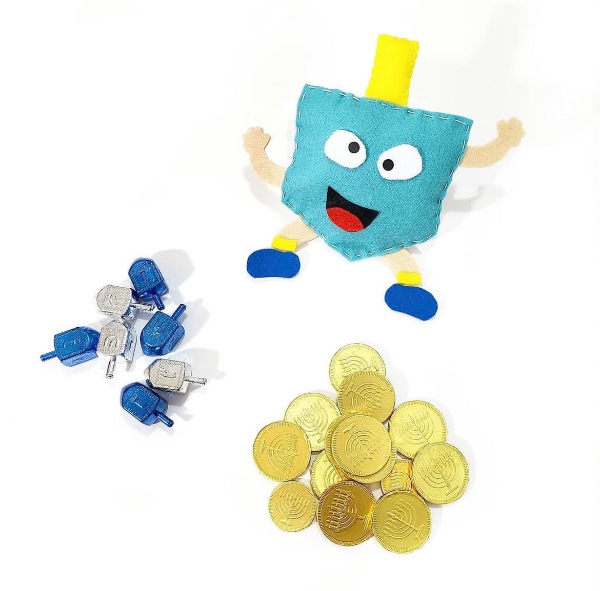 felt dreidel craft