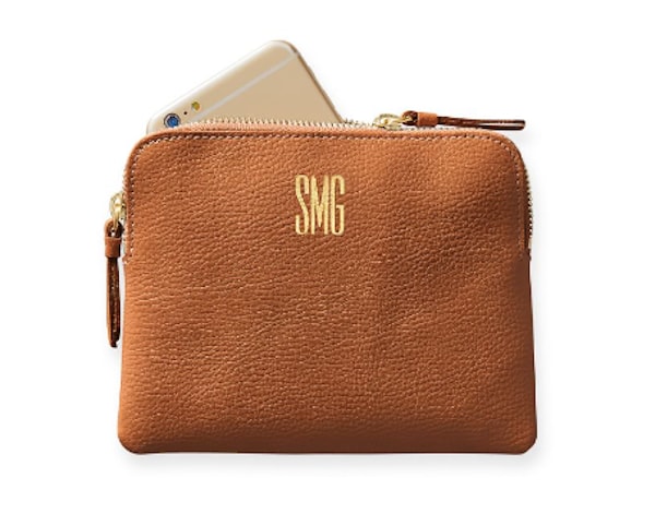 everyday italian leather mini pouch