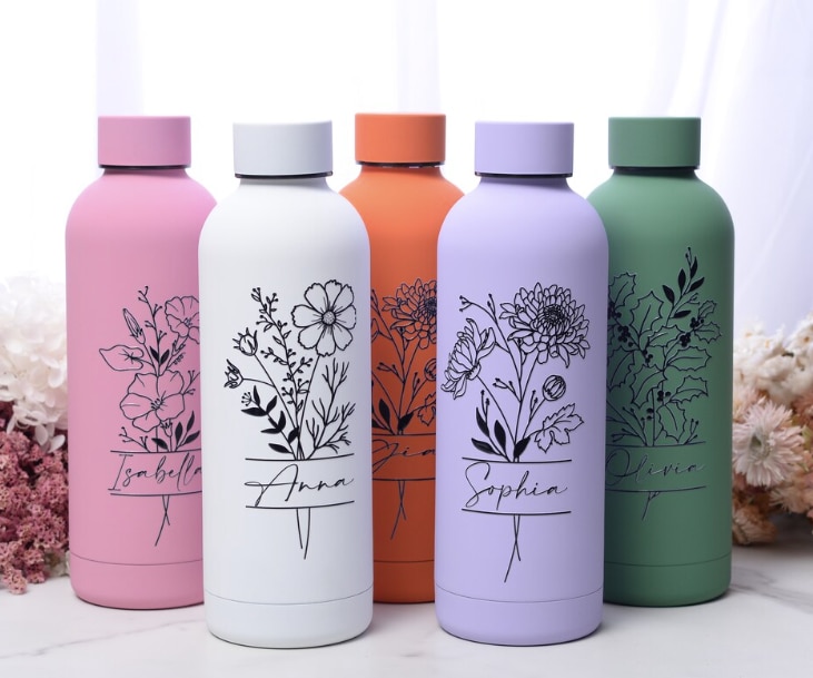 personalized insulated bottle