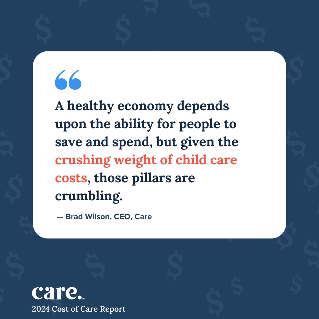 CEO Brad Wilson Cost of Care quote