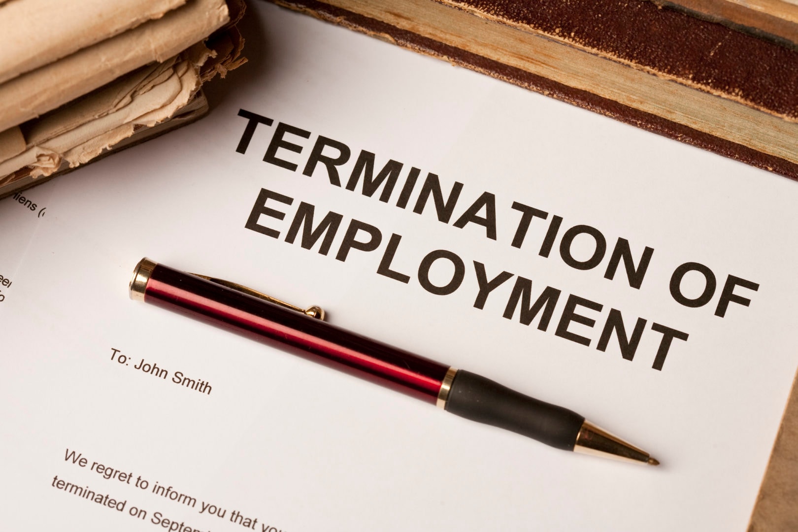 Separation notices for families terminating their household employee