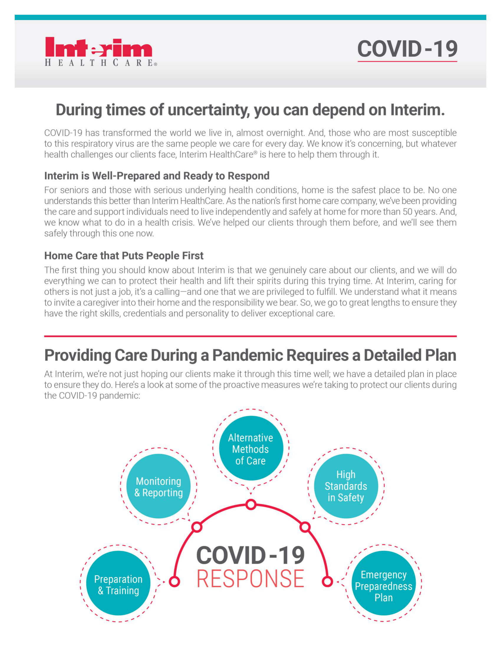 Interim HealthCare of Columbia, Mar's Photo