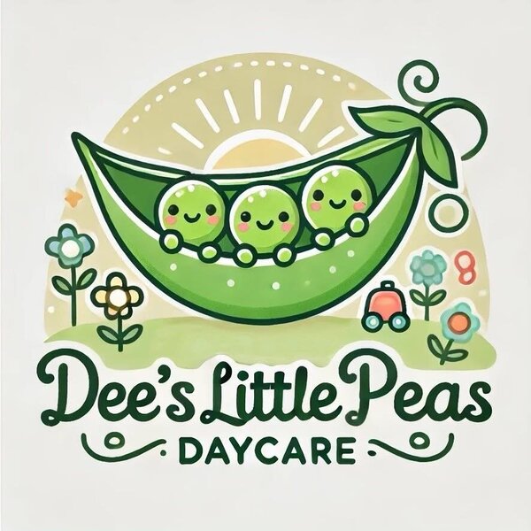 Dee's Little Peas Daycare Logo