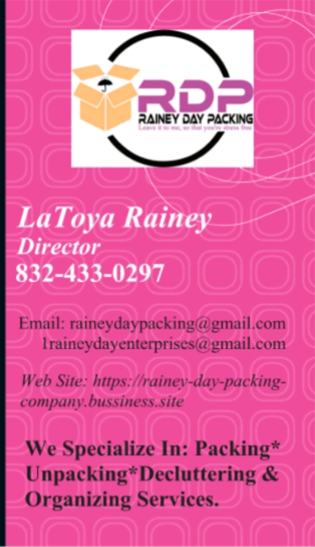 Rainey Day Packing & Cleaning Services's Photo
