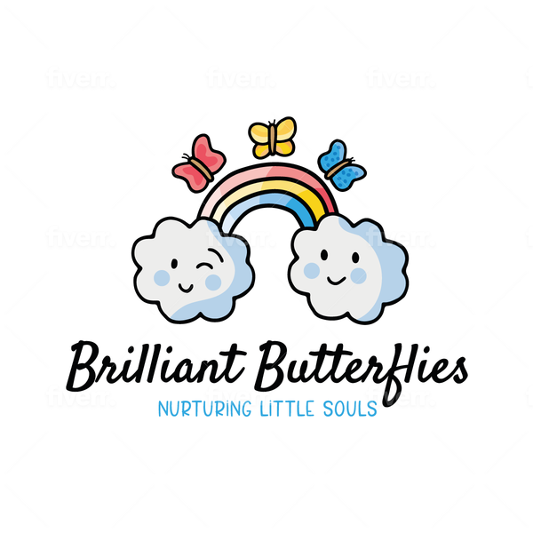 Brilliant Butterflies Family Care Logo
