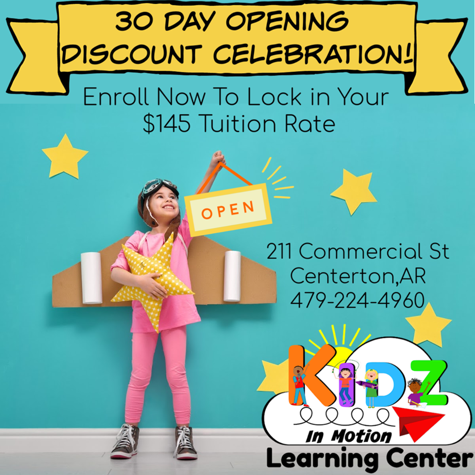 Kidz In Motion Learning Center Logo