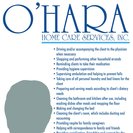 O'Hara Senior Care Services. Inc.