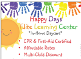 Happy Days Elite Learning Center