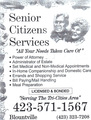 Senior Citizens Services