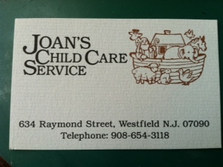 Joan's Child Care Services Logo