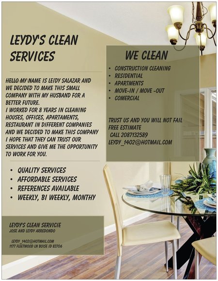 Leydy's Clean Services's Photo