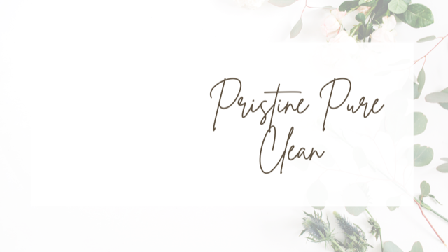 Pristine Pure Clean Llc Logo