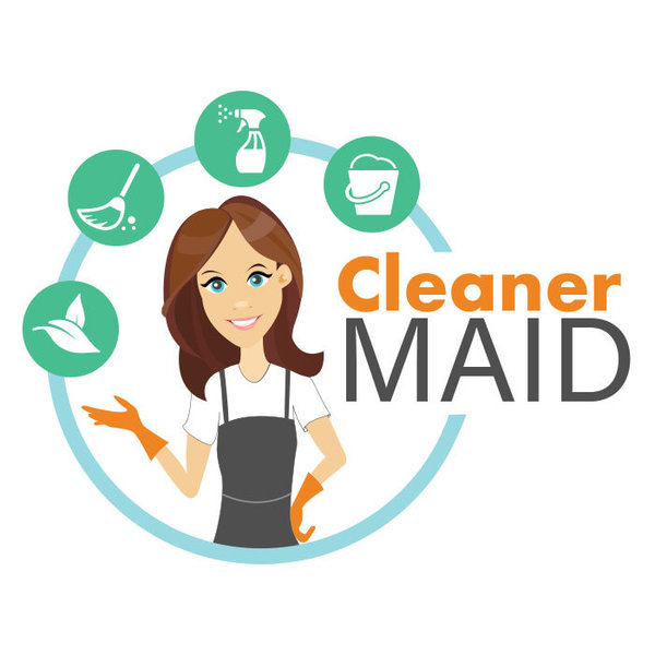 Cleaner Maid Logo