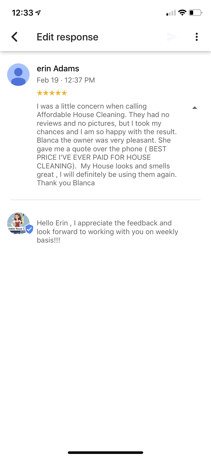 Affordable House Cleaning's Photo