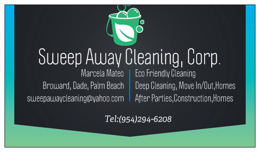 Sweep Away Cleaning, Corp.'s Photo