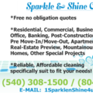 Sparkle & Shine Cleaning