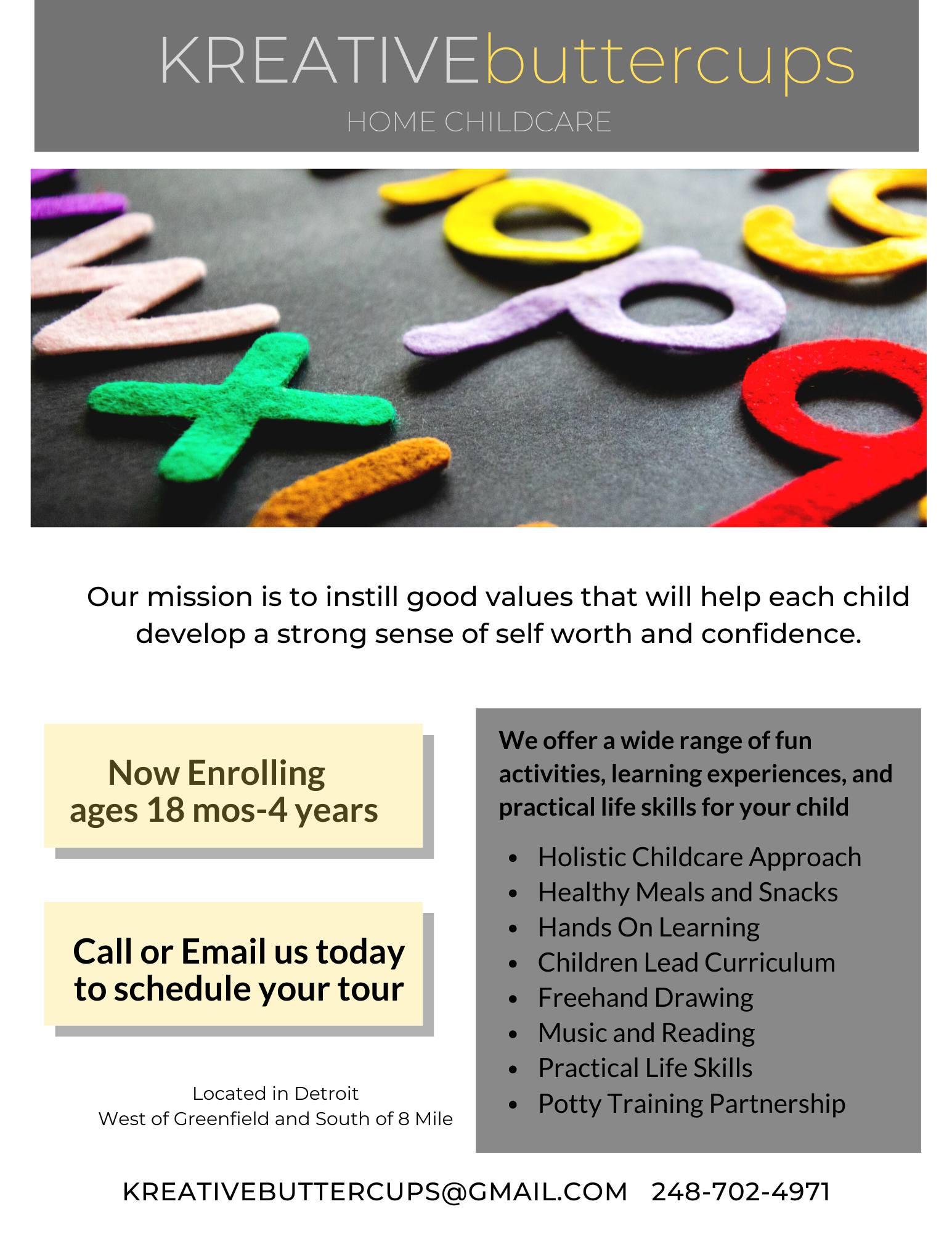 Kreative Buttercups Daycare's Photo