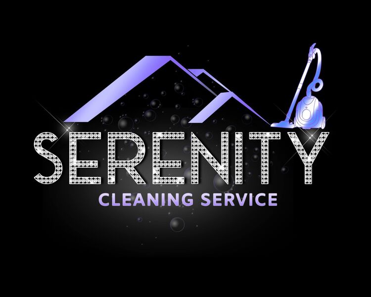 Serenity Cleaning Service Logo