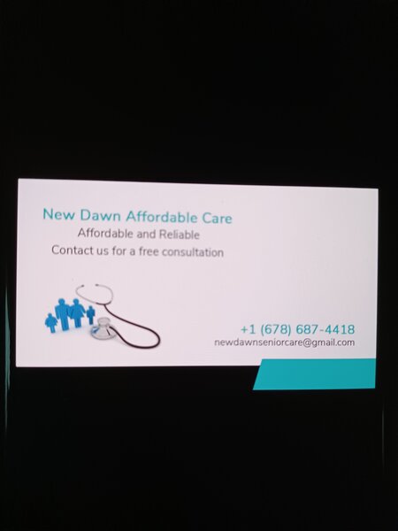 New Dawn Affordable Senior Care