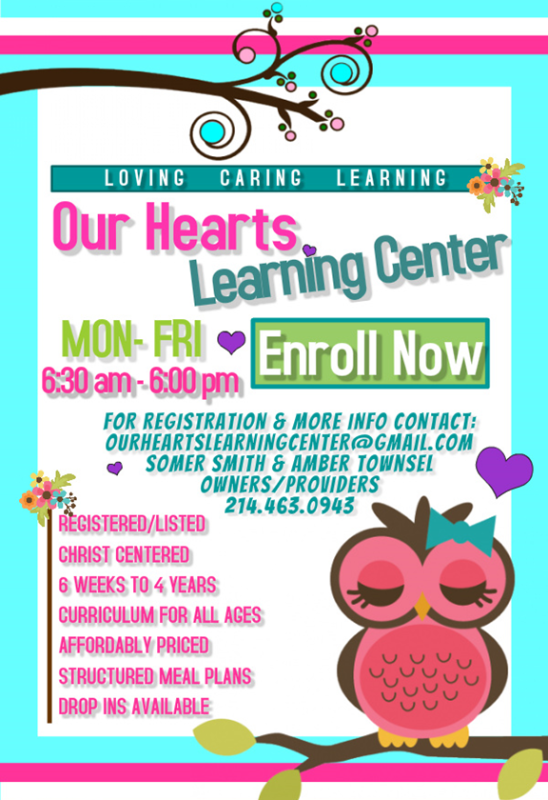 Our Hearts Learning Center Logo