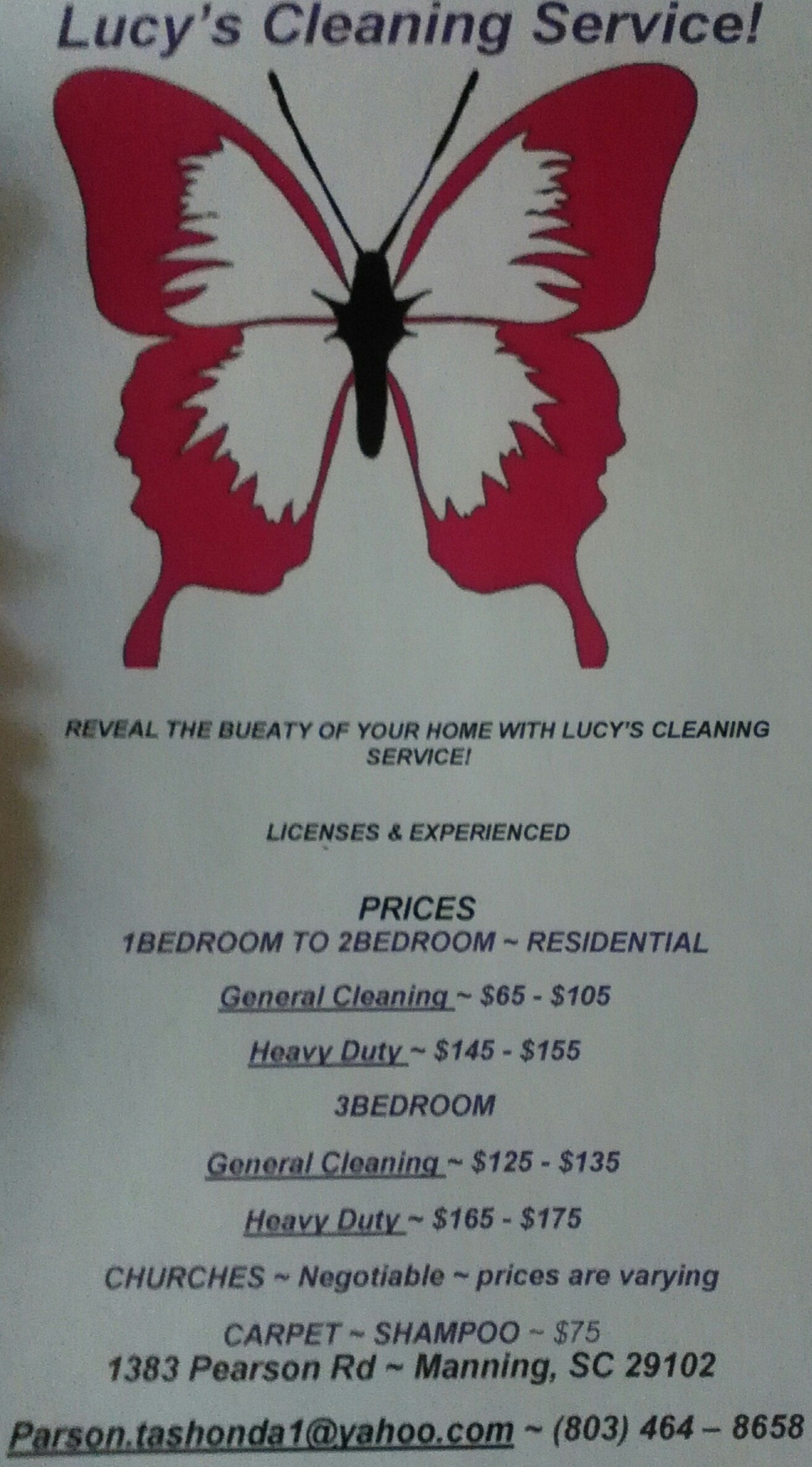 Lucy's Cleaning Service's Photo