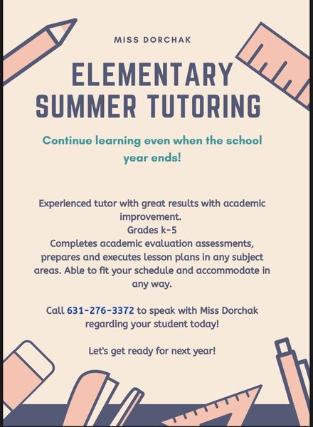 Elementary Summer Tutoring's Photo