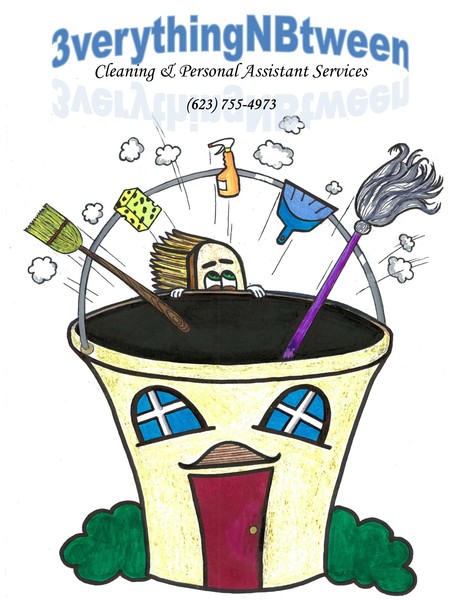 Everythingnbetween Cleaning & Personal Assistant Services Logo