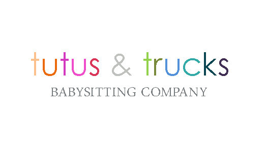 Tutus & Trucks Babysitting Company Logo