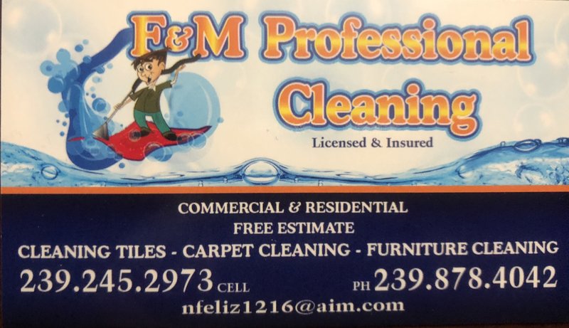 F&M Professional Cleaning Carpet and Tile's Photo