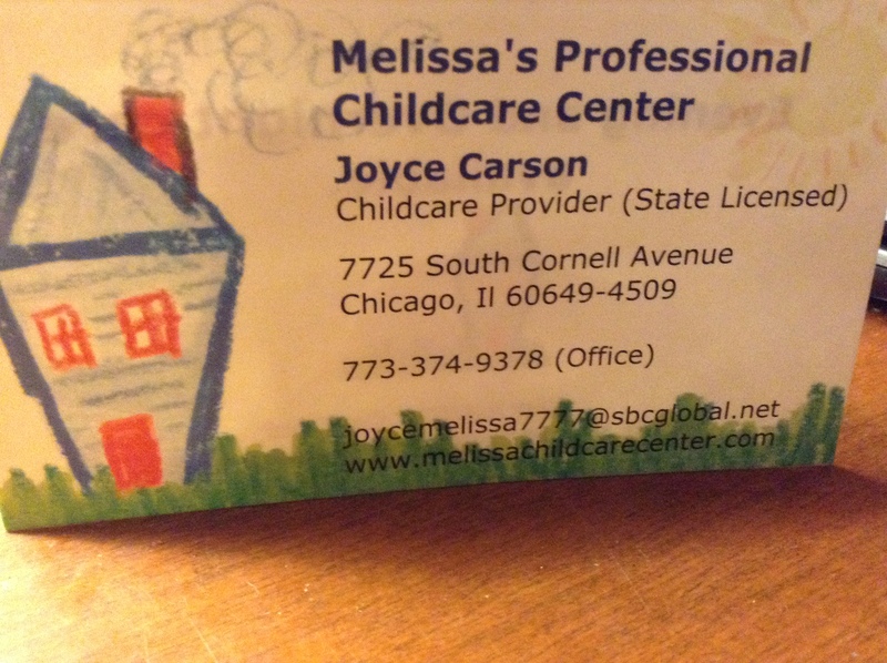 Melissa's Professional Childcare Center Logo