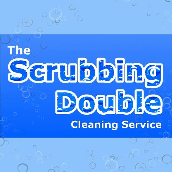 The Scrubbing Double Cleaning Service Logo