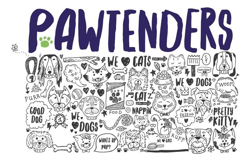 Pawtenders Logo