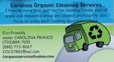 CAROLINA ORGANIC CLEANING SERVICES