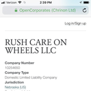 Rush Care On Wheels