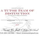 A Tutor Team of Distinction