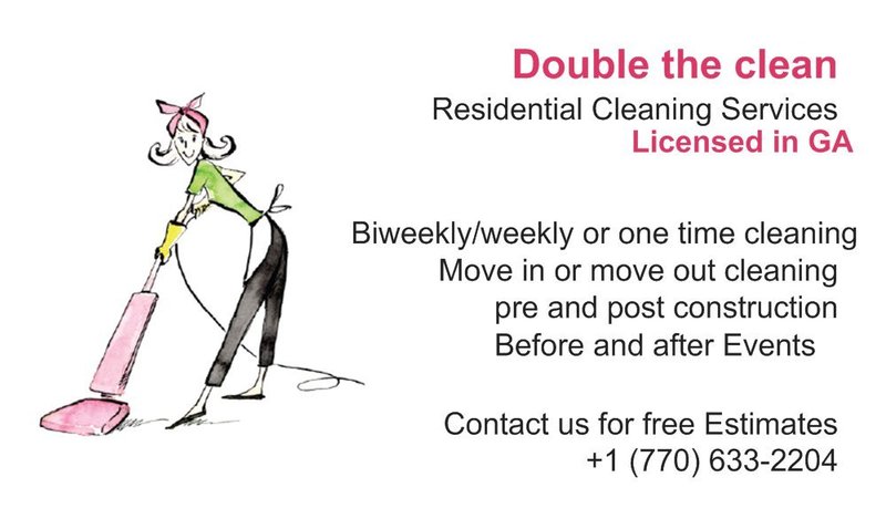 Double The Clean Logo