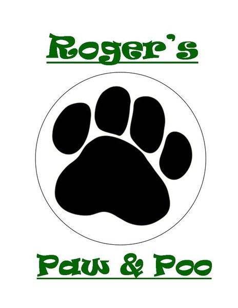 Roger's Paw & Poo Logo