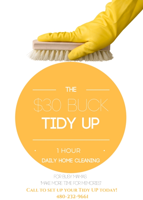 The $30 Buck Tidy Up's Photo
