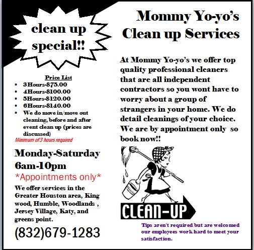 Mommy Yo-yo's Cleaning service's Photo
