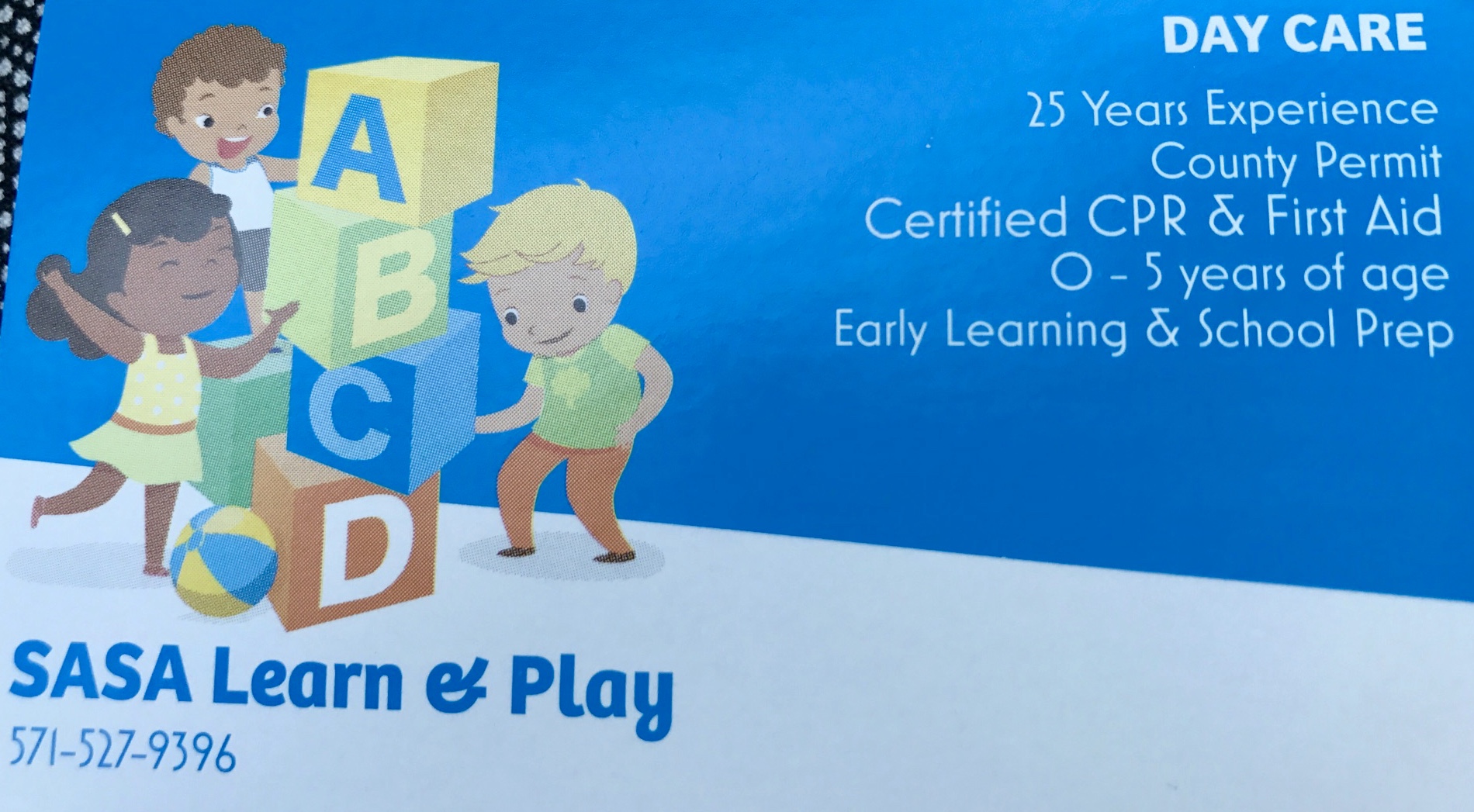 Sasa Learn & Play Logo