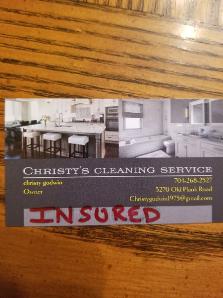 Christy's Cleaning Service