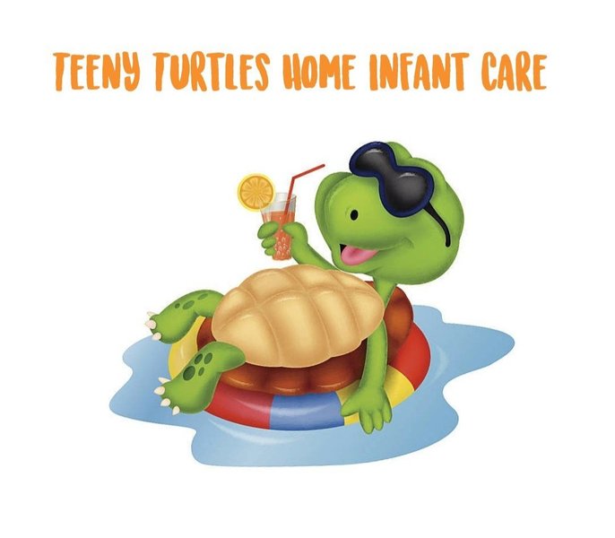 Teeny Turtles Home Infant Care Logo