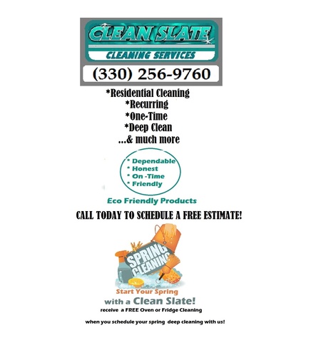 Clean Slate Cleaning Services