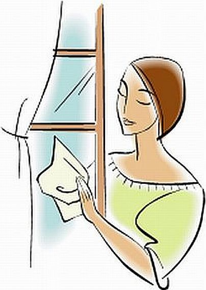 Crystal Clear Cleaning Service Logo